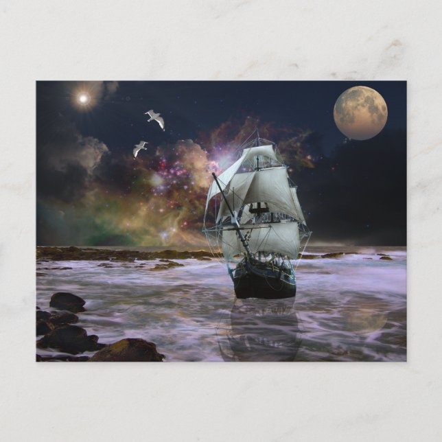 Ihr Leitstern. Postkarte (Vorderseite)