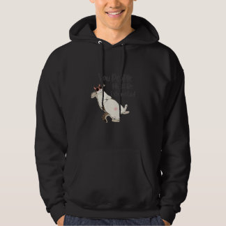 Ihr Leute müsst erschöpft sein Katze mit Sonnenbri Hoodie