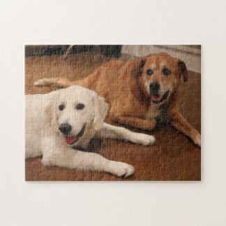 Ihr Liebling pics auf einem Puzzlespiel