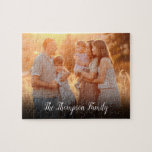 Ihr Lieblings-Foto<br><div class="desc">Personalisieren Sie mit Ihrem Lieblings-Foto mit Ihrem Familiennamen und schaffen Sie eine einzigartige Erinnerung und Geschenk zum Schatz!</div>