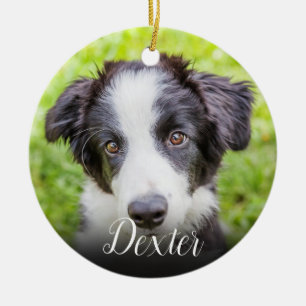 Ihr Lieblingsfoto von Haustieren Keramik Ornament