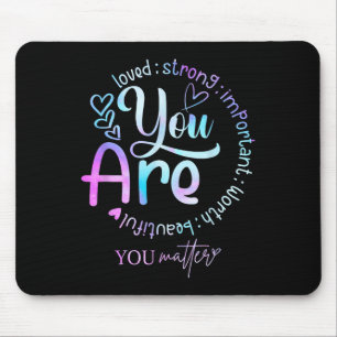Ihr liebt Mental Health Awareness Warriors Women Mousepad