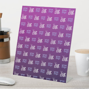 Ihr Logo 2 Hochgeladene Bilder oder Firmenlogos Sockelschild