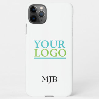 Ihr Logo/Art/Foto, DIY Monogramm, Weiß iPhone 11Pro Max Hülle