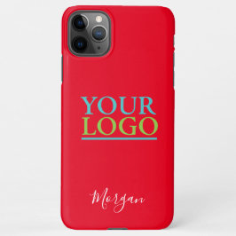 Ihr Logo/Art/Foto, Name des weißen Schriftsatzes,  iPhone 11Pro Max Hülle