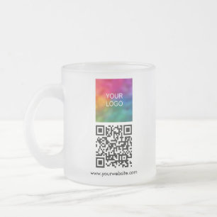 Ihr Logo Benutzerdefinierter QR-Code Promotional M Mattglastasse