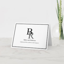 Ihr Logo-Beruflich-Business-Hinweis Karte