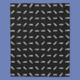 Ihr Logo/Bild | Einzigartiges modernes geometrisch Fleecedecke