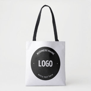 Ihr Logo, Bild oder Design und bearbeitbarer Text Tasche