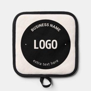Ihr Logo, Bild oder Design und Ihr bearbeiteter Te Topflappen