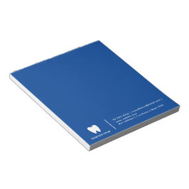 Ihr Logo | Business Dentist Modernes Minimalistisc Notizblock