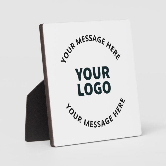 Ihr Logo, Design, Foto, Kunstwerk oder anderes Bil Fotoplatte (Vorderseite)