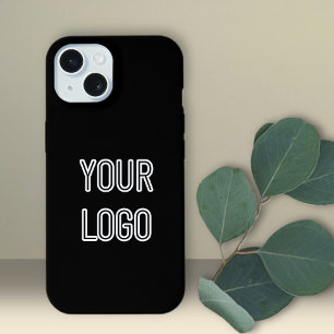 Ihr Logo Einfaches Austauschen von Logos iPhone 15 Hülle
