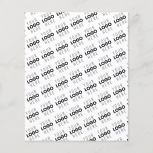 Ihr Logo einfaches sich wiederholendes diagonales  Flyer