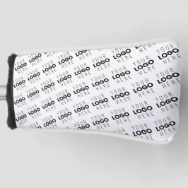 Ihr Logo einfaches sich wiederholendes diagonales  Golf Headcover