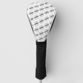 Ihr Logo einfaches sich wiederholendes diagonales  Golf Headcover