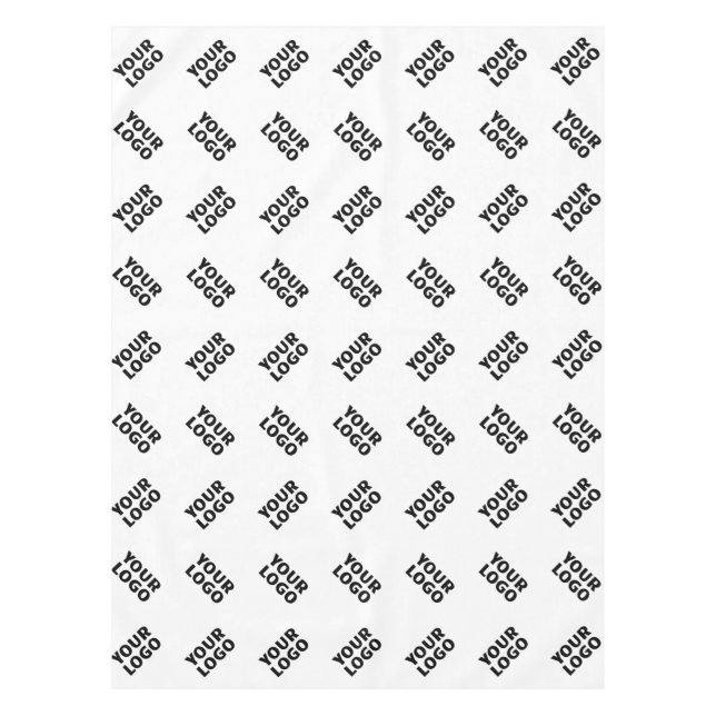 Ihr Logo | Einfaches Wechseln mehrerer Muster Tischdecke (Vorderseite)