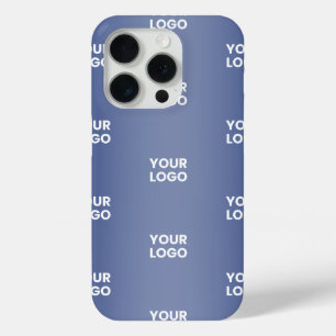Ihr Logo Einfaches Wiederholungslogo Navyblauer Fa Case-Mate iPhone Hülle