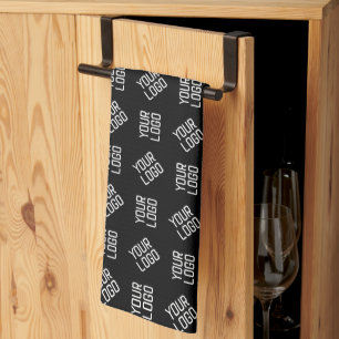 Ihr Logo Einzigartiges anderes Logo oder Design Geschirrtuch