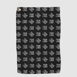 Ihr Logo   Einzigartiges anderes Logo oder Design Golfhandtuch