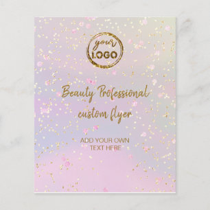 Ihr Logo Faux Glitter Flyer