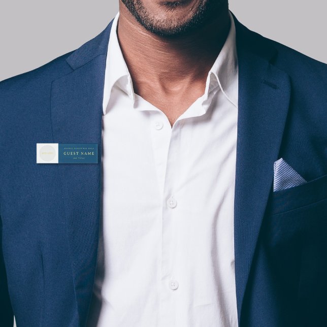 Ihr Logo-Firmenname Namenschild (Your Logo Business Name Tag)