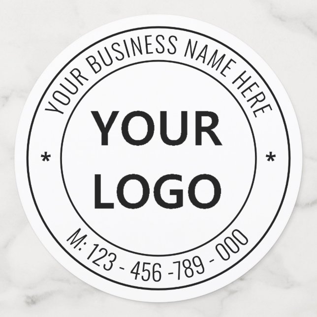 Ihr Logo-Firmenname Werbeaktion Personalisiert Konfetti (Groß Rückseite)