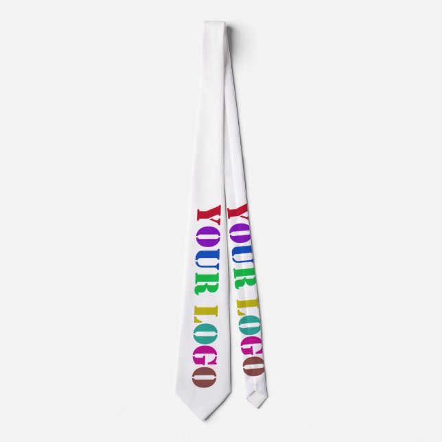Ihr Logo-Foto Werbeaktion Neck Tie Krawatte (Vorderseite)