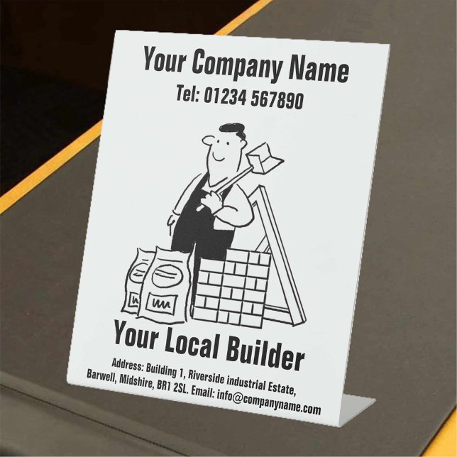 Ihr Logo für das Design des lokalen Builder-Cartoo Sockelschild (Von Creator hochgeladen)