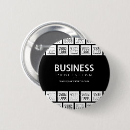 Ihr Logo-gepflegtes Muster und bearbeitbarer Firme Button