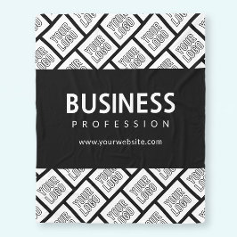 Ihr Logo-gepflegtes Muster und bearbeitbarer Firme Fleecedecke