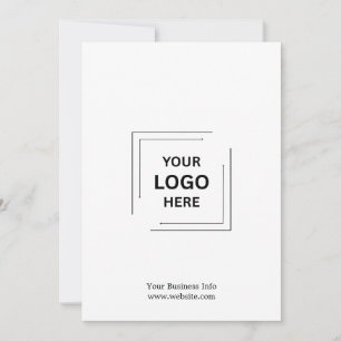 Ihr Logo   Geschäft Minimalistische Unternehmenska