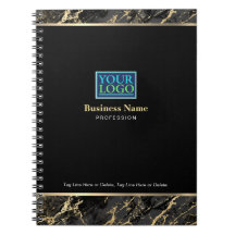 Ihr Logo, Gold-Firmenname, Schwarz/Gold-Marmor