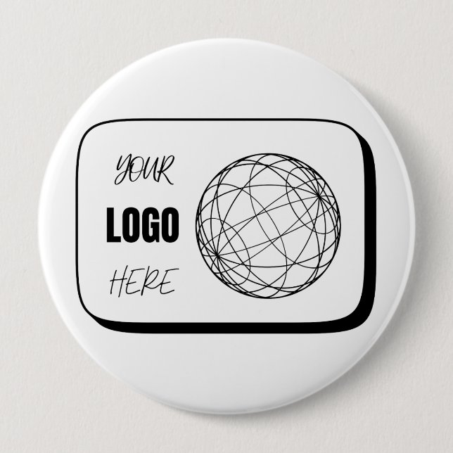 Ihr Logo hier Button (Vorderseite)