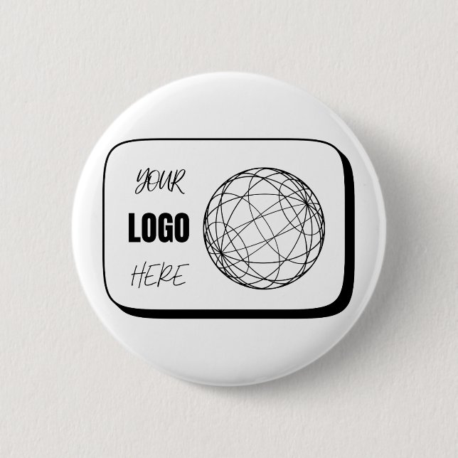 Ihr Logo hier Button (Vorderseite)