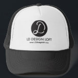 Ihr Logo hier, einfach, benutzerdefinierbar Truckerkappe<br><div class="desc">Mit unserem "Your Logo Here" Simple Customizable Trucker Hat steigern Sie die Sichtbarkeit Ihrer Marke stilvoll und praktisch. Dieser Hut ist nicht nur ein Mode-Accessoire, sondern ein dynamisches Werkzeug, um Ihre Marke zu präsentieren. Es wurde mit Einfachheit konzipiert und bietet eine effektive Plattform für Ihr Logo und Ihre Geschäftsdetails und...</div>