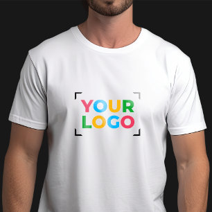 Ihr Logo hier Einfache geschäftliche Werbeartikel  T-Shirt
