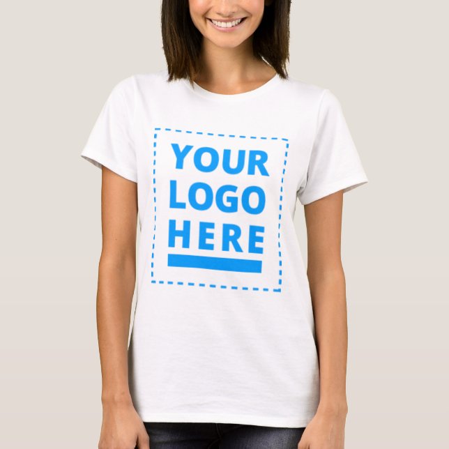 Ihr Logo hier Erstellen Sie ein einzigartiges Prod T-Shirt (Vorderseite)