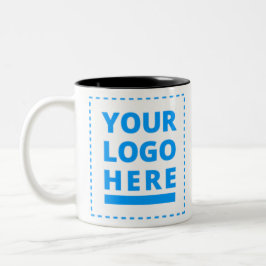 Ihr Logo hier Erstellen Sie ein einzigartiges Prod Zweifarbige Tasse