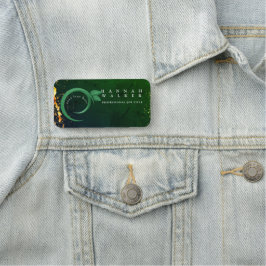 Ihr Logo hier, grün Namensschild