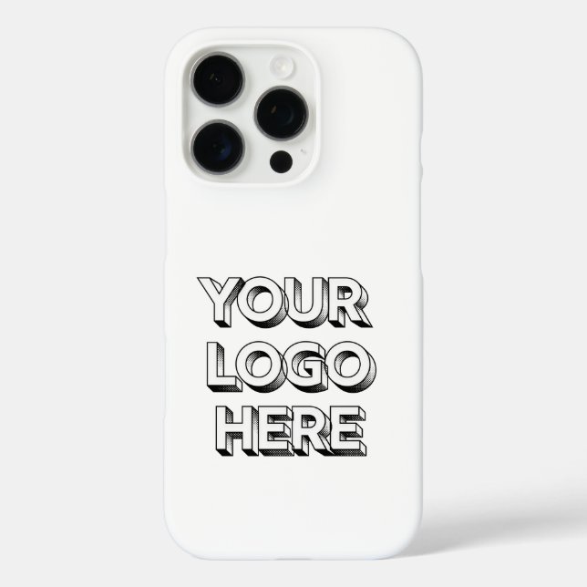Ihr Logo hier iPhone 16 Pro Hülle (Rückseite)