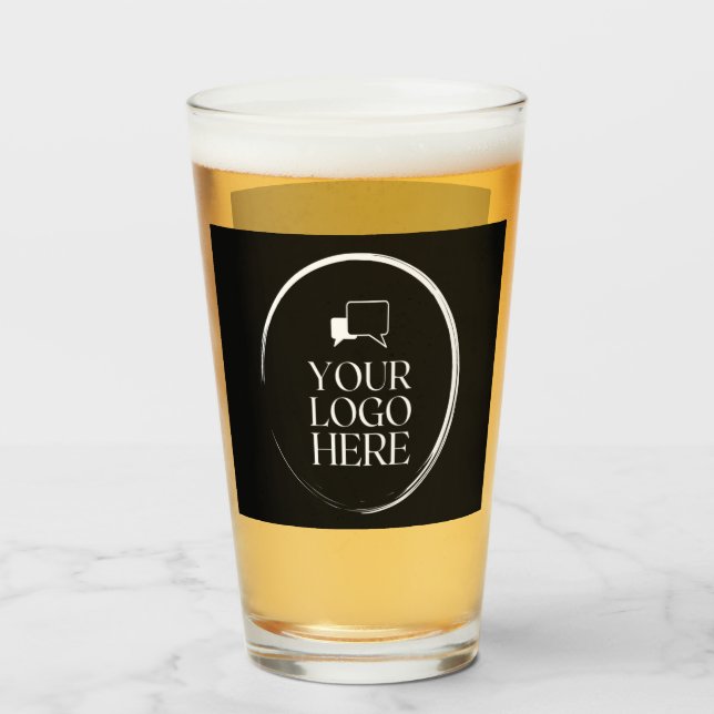 Ihr Logo hier Modern Glas (Vorne (Gefüllt))