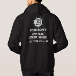 Ihr Logo hier Service-Markenwerbung Hoodie