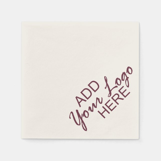 Ihr Logo hier Servietten (Vorderseite)