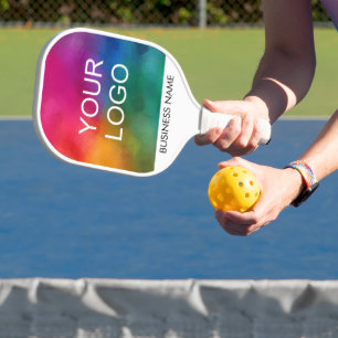 Ihr Logo hier Unternehmen stellt zwei Seiten Desig Pickleball Schläger