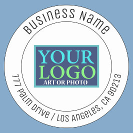 Ihr Logo, Ihr Firmenname, Ihre Adresse oder ein be Aufkleber