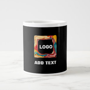 Ihr Logo in Jumbo-Tasse