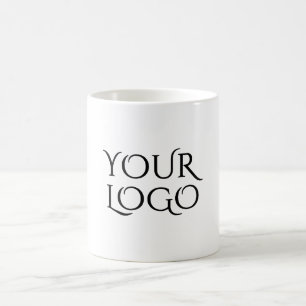 Ihr Logo in Weiß einfügen Kaffeetasse