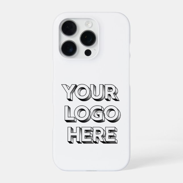 Ihr Logo iPhone 16 Pro Hüllen Hülle (Rückseite)