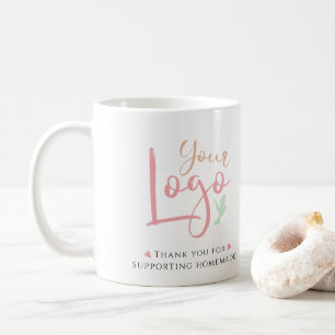 Ihr Logo-Marketing Vielen Dank Kaffeetasse